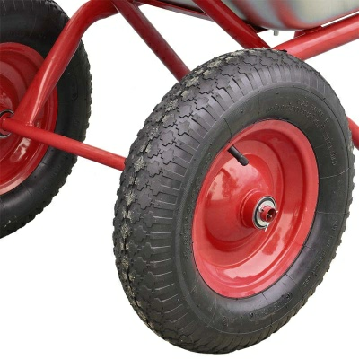 Тачка строительная BRADO 2x125 PROFI (Китай)