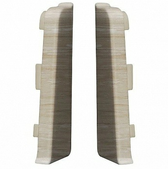 Заглушка для плинтуса ПВХ Arbiton Indo 42 Дуб песочный, левая (Польша) в Борисове