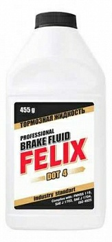 Тормозная жидкость FELIX ДОТ-4 455гр (Россия)