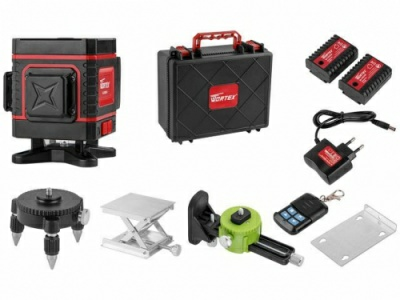 Нивелир лазерный WORTEX LL 0330-1 в коробке (Китай)