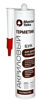 Герметик MasterTeks ProfiMaster акриловый для дерева и паркета 290мл (Россия)