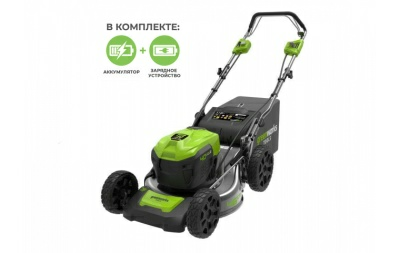 Газонокосилка аккумуляторная Greenworks 40V  (Китай)