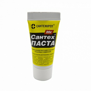 Паста уплотнительная универсальная Сантехпаста 20г туба Паста уплотнительная универсальная Сантехпаста 20г туба