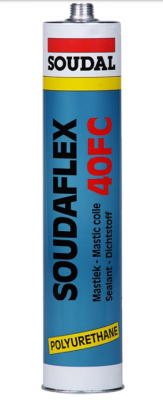 Герметик полиуретановый Soudal Soudaflex 40FC белый 300мл (Бельгия)