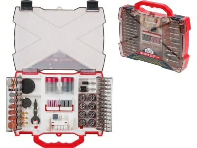 Набор аксессуаров для гравера WORTEX 145 предметов (универсальный) 1335680 (Китай) Набор аксессуаров для гравера WORTEX 145 предметов (универсальный) 1335680 (Китай)