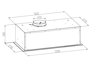 Вытяжка SCHTOFF Liberty 60 Black (Китай)