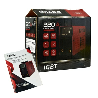 Инвертор сварочный BRADO MMA-210-4 (Китай)