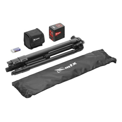 Лазерный уровень QBC GREEN Pro SET 20м зеленый луч батарейки штатив MTX (Китай)