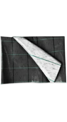 Агроткань черно/белая 1,45м плотность 100 г/м2 (Польша)