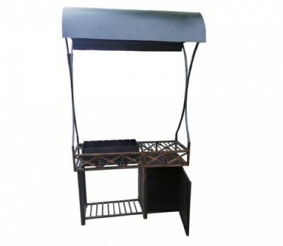 Мангал с крышей и шкафчиком MC12 (Беларусь)