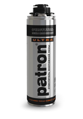 Очиститель монтажной пены PATRON ultra, 400 мл (Беларусь)