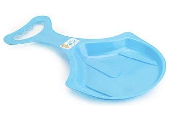 Детские санки-ледянки "START" голубой небесный (Россия)