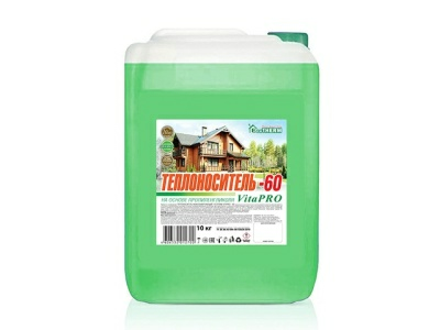 Теплоноситель Экотерм  VitaPro -60С 10 кг (Россия) Теплоноситель Экотерм  VitaPro -60С 10 кг (Россия)