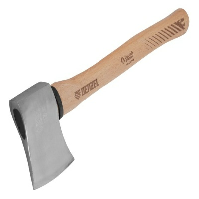 Топор кованый американский тип буковая рукоятка 1,13 кг Denzel (Китай)