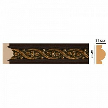 Молдинг DEKOMASTER (30х14х2400мм) 157-1 ШК/42