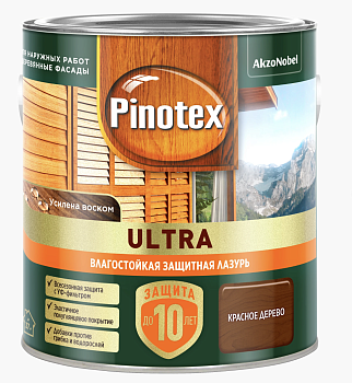 Лазурь влагостойкая Pinotex Ультра (Россия) в Борисове