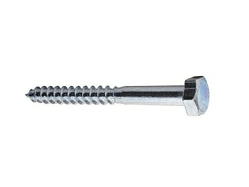 Шуруп шестигранная головка цинк DIN 571 STARFIX (Китай)