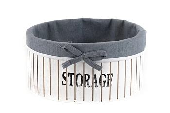 Корзина деревянная "Storage" 23*23*11 см (Китай)