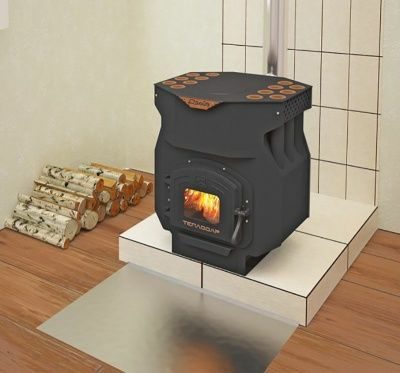 Трубная отопительная печь "ТОП ДРАЙВ 250" (Россия)