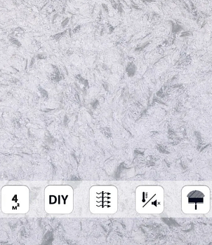 Сухая смесь для приготовления жидких обоев арт 969 Bioplast 1кг (Россия)