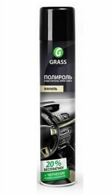 Полироль-очиститель пластика GraSS «Dashboard Cleaner» (ваниль) 750мл (Германия)