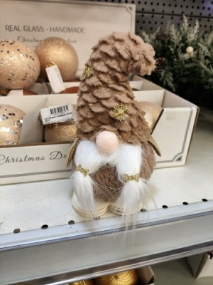 Фигура новогодняя Калядны час Dreamy Gnome 18х7см (nature) O5312-88 (Китай)