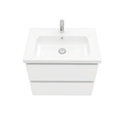 Тумба подвесная ELECTRA 70 УЛЬТРА белый глянец под умывальник Creavit Ideal 70 (Беларусь)