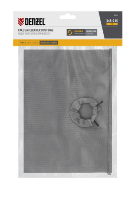 Мешок тканевый многоразовый для пылесоса SVC15, LVC15 Denzel 28212 (Китай)