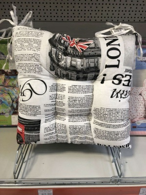 Подушка для сидения Ассорти 42*42см (Беларусь)