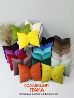 Подушка декоративная  МАТЕХ ITAKA LINE 42*37*15 темно-бежевый (Беларусь)