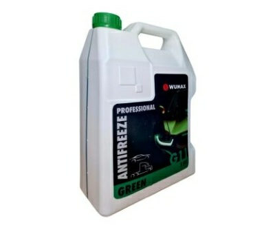 Антифриз ANTIFREEZE PROFESSIONAL G11 зелёный WUMAX 5кг (Россия)