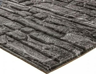 Панель самоклеящаяся ПВХ 70х77х6мм Камень Каменная кладка (Россия)