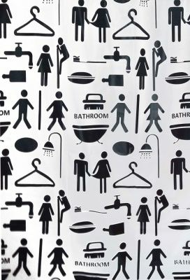 Штора для ванной комнаты COUPLE (Польша)