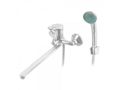  Смеситель для ванны с длинным изливом Wisent WP22028 (Китай)