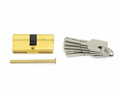 Цилиндровый механизм Palladium ZN 60 C ET PB латунь (Китай)