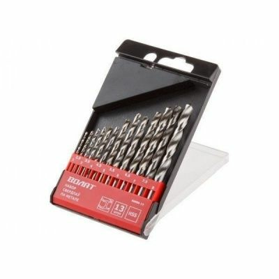 Набор сверл по металлу 13 штук ВОЛАТ HSS 