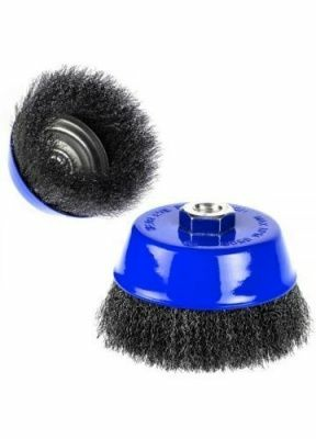 Щетка зачистная круговая жесткая чашка 125мм М14