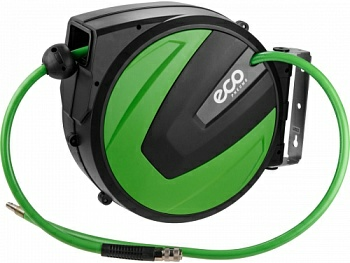 Шланг армированный на катушке ф 10/16 мм с быстросъемн. соед. ECO (дл.10м) (Китай)