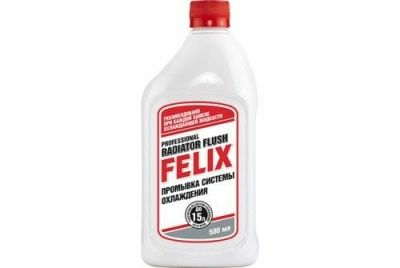 Промывка системы охлаждения FELIX 500мл (Россия)