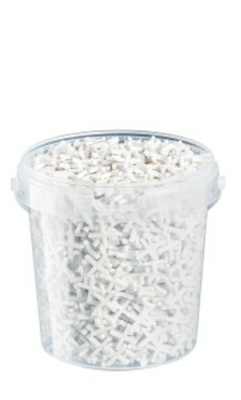 Крестики дистанционные в ведре HARDY (Польша) 2,5мм 1500шт