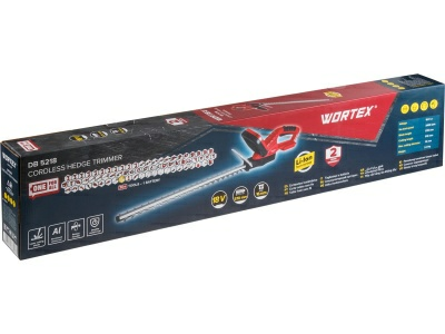Аккумуляторный кусторез WORTEX DB 5218 ALL1 XLT SET с акб и зу, 18В, 570 мм, шаг 16 мм (Китай)