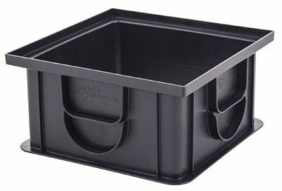 Надстройка для дождеприемника черная 0,150м|купить Практик Борисов