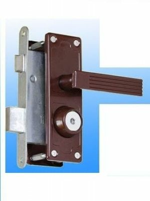 Замок врезной коричневый ЗВ4Д-03-08/2,2 (Россия)