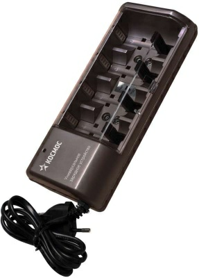 Зарядное устройство Космос 509 универсальное (1-4 АА/ААА C D 2х9V) (Россия)