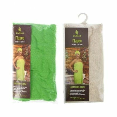 Парео для бани женское махровое (Россия)