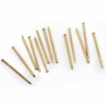 Гвозди 1,4*25 NFL LU латунь (упак/200гр) (Беларусь)