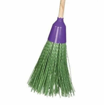 Метла №10 круглая с черенком 