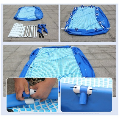 Каркасный прямоугольный бассейн Intex 28272 300х200х75см 3834л (Латвия)