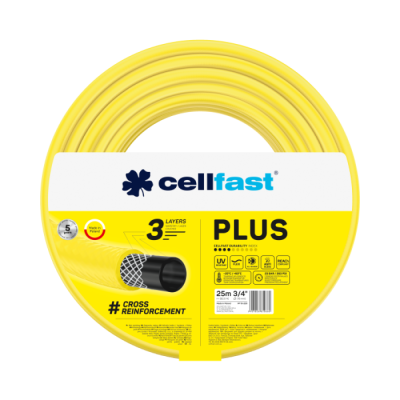 Шланг огородный поливочный Gerber Plus 3/4" 25м (Польша)