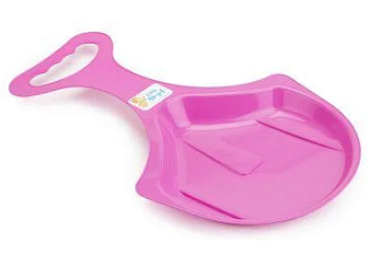 Детские санки-ледянки "START" розовый (Россия)